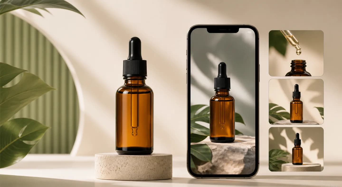 A polished social image advertisement for a premium product